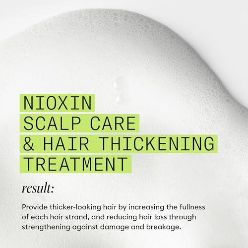 Nioxin Scalp + Hair Thickening System 2 Leave on Treatment, For Natural Hair with Progressed Thinning, 3.4 oz (Packaging May Vary)