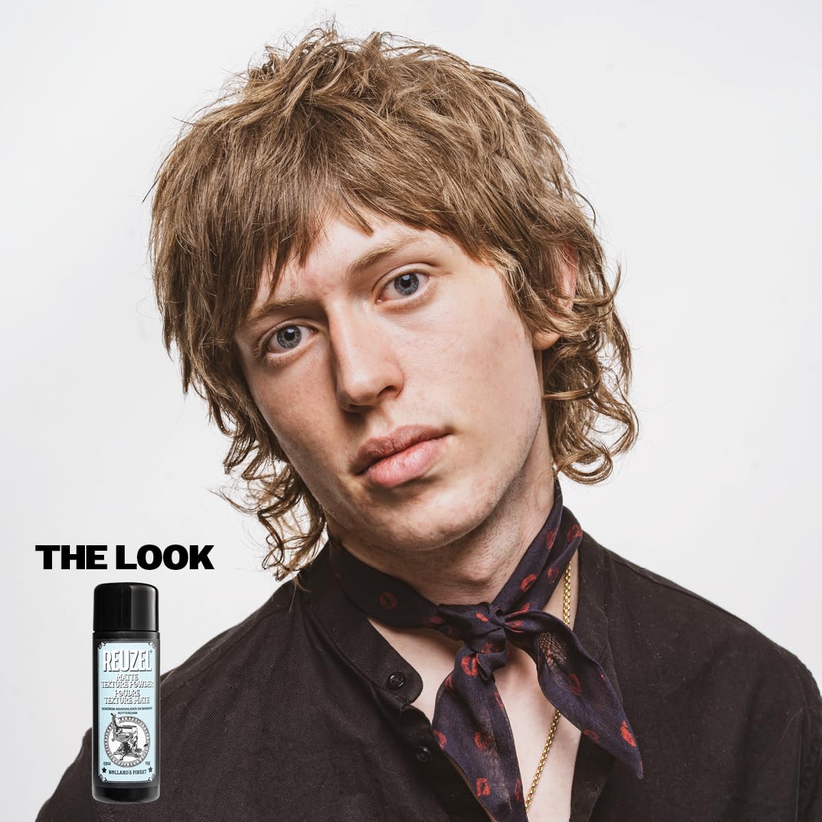 Reuzel, Matte Texture Powder For Men, Weightless Formula, Adds Volume, Thick Texture, Non-Sticky, 0.53 oz