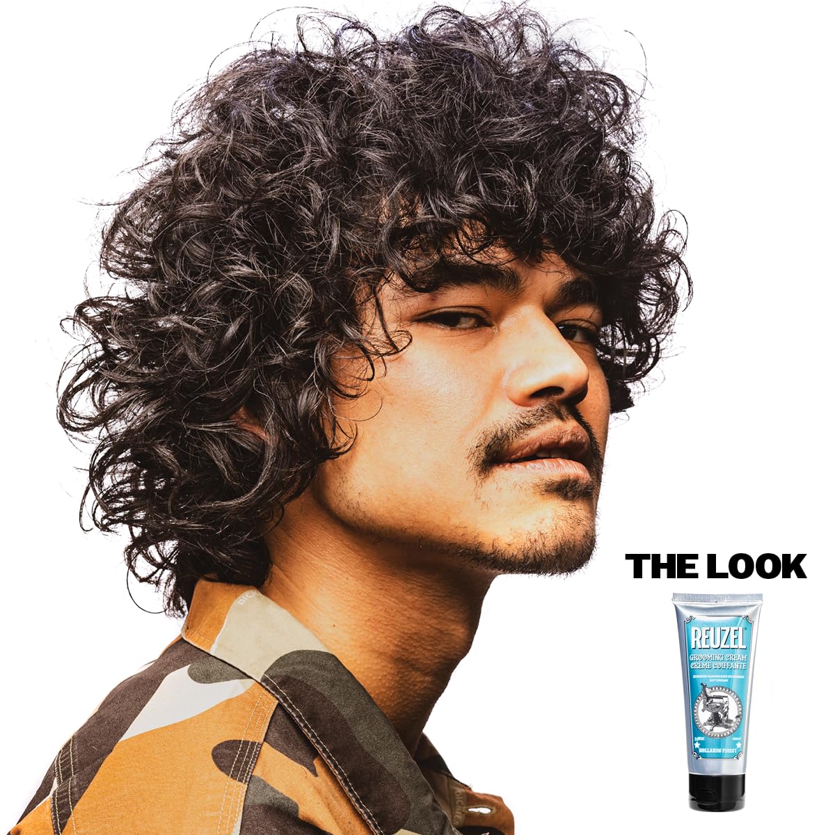 Reuzel Grooming Hair Cream for Men - Subtle, Sugary Rum Fragrance - Low Shine Finish - Contains Moisturizing Properties - No Buildup - Natural, Pliable Hold - Suitable for All Hair Types - 100 ml