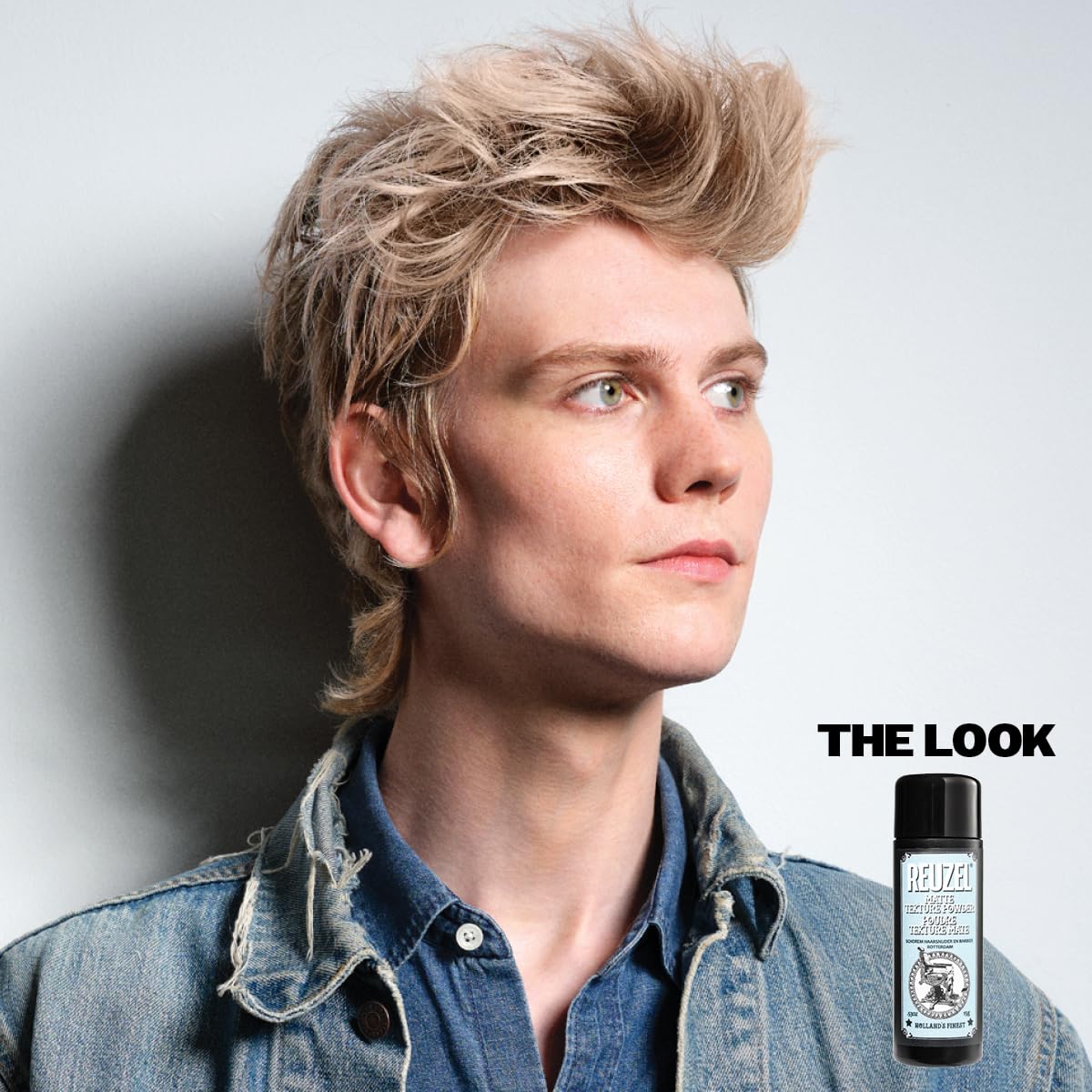 Reuzel, Matte Texture Powder For Men, Weightless Formula, Adds Volume, Thick Texture, Non-Sticky, 0.53 oz