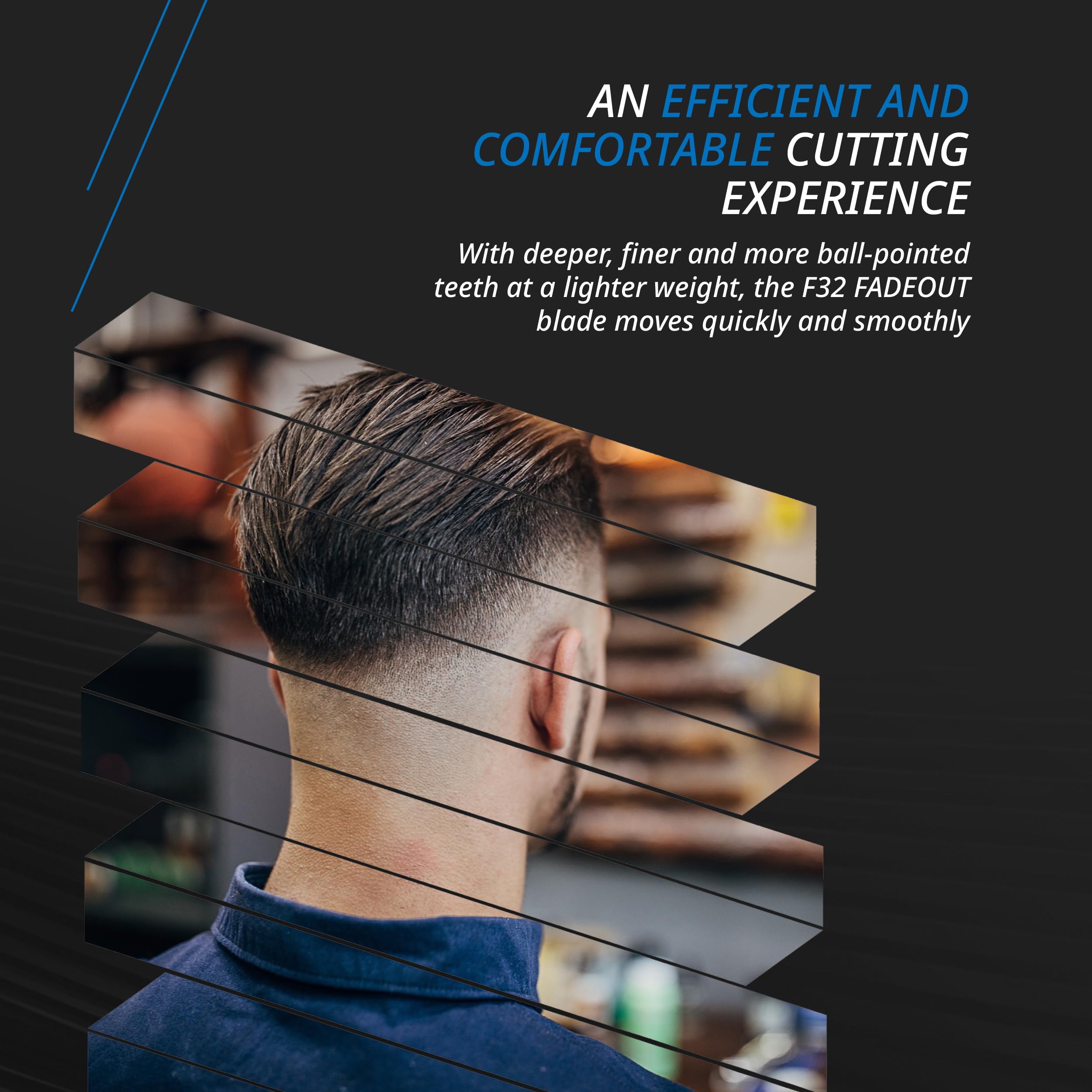 Wahl Professional 5 Star Vapor Clipper Corded and Cordless Operation F32 Adjustable Balding Blade Adaptable Speed